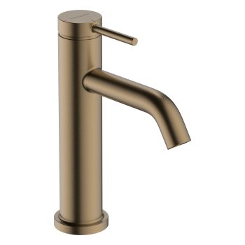 Baterie pentru lavoar Hansgrohe Tecturis S, CoolStart, cu ventil pop-up, bronz periat